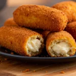 Puré sin gluten ni lactosa en un tazón listo para servir.